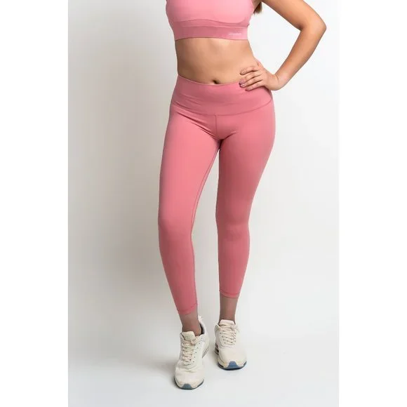 Backless Mesh legging Color Pink